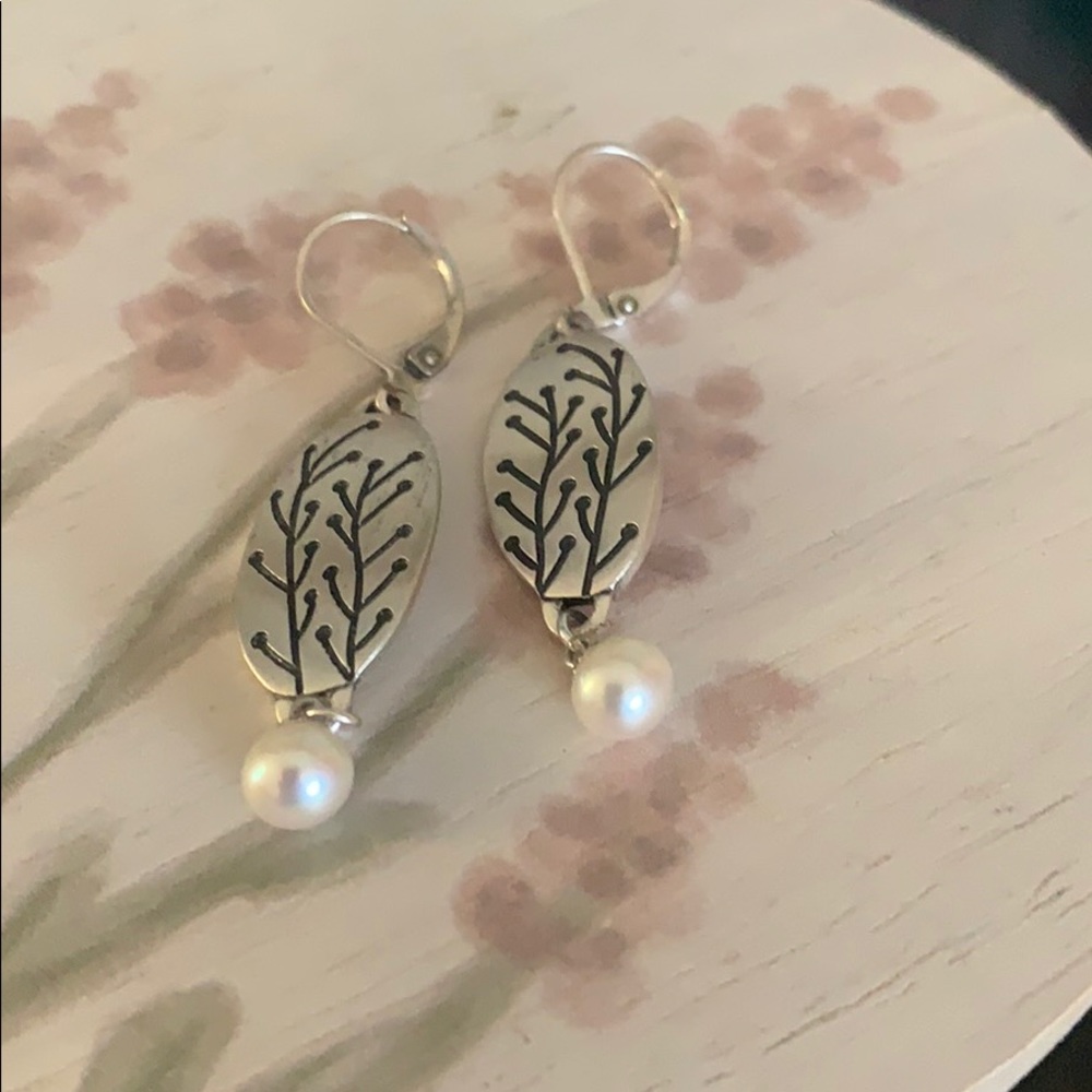 Harvest Earrings with Pearls